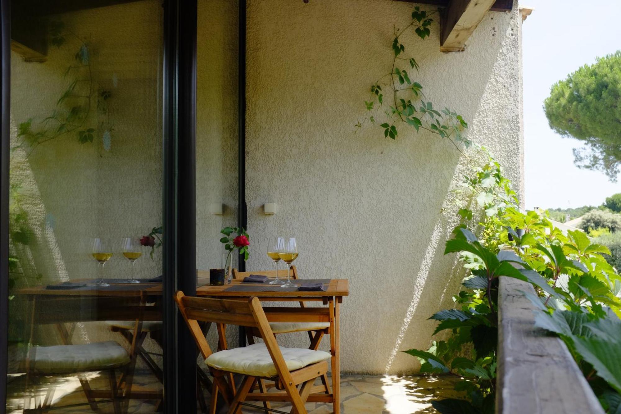 Chambre, Terrasse Et Piscine De L'Impasse Du Pressoir Le Crès エクステリア 写真